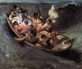 Le Christ sur le lac de Gennezaret esquisse romantique Eugène Delacroix